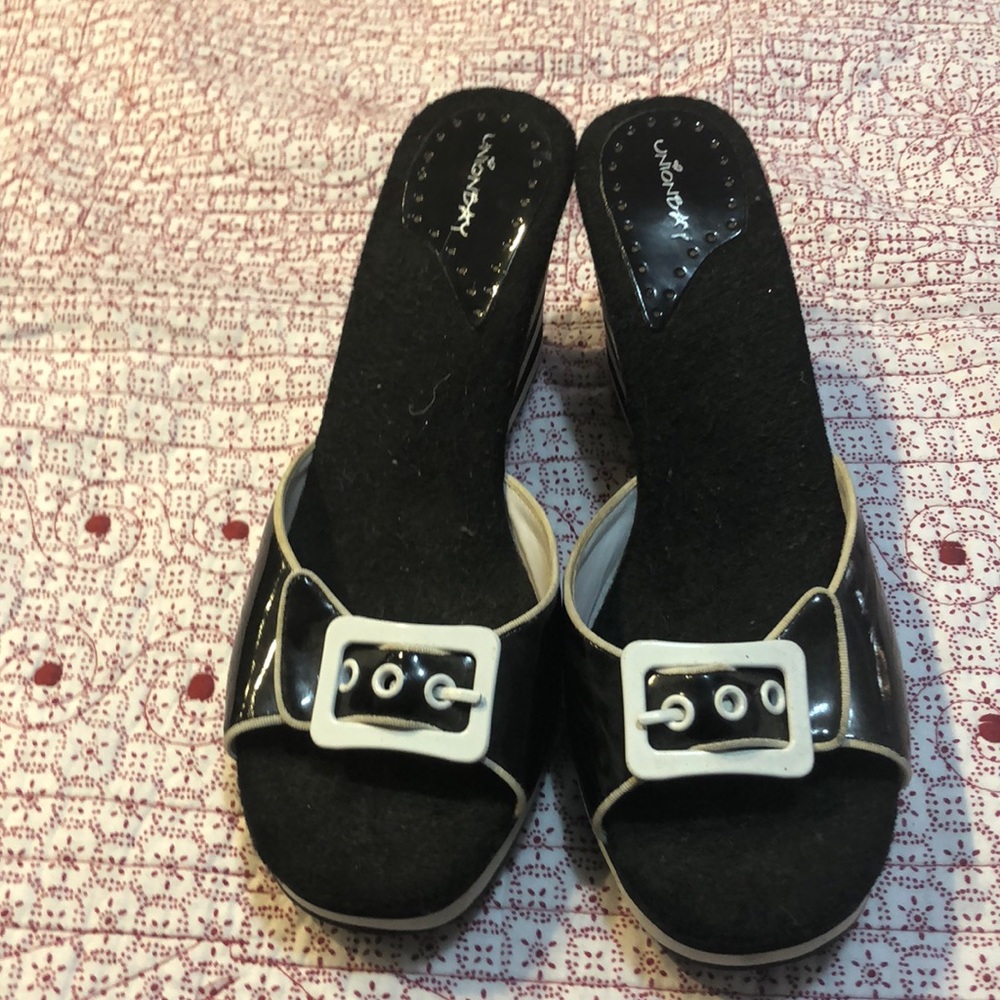 COPY - Wedge heel stripe shoes
